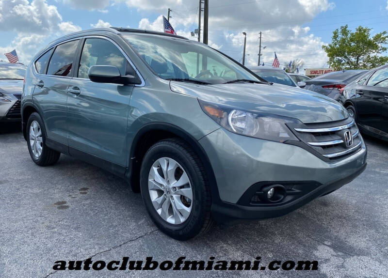 2012 Honda CR-V for sale at AUTO CLUB OF MIAMI, INC in Miami FL