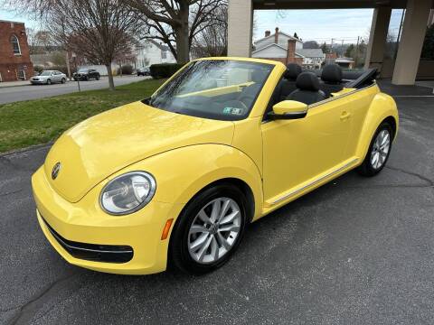 2015 Volkswagen Beetle Convertible for sale at On The Circuit Cars & Trucks in York PA