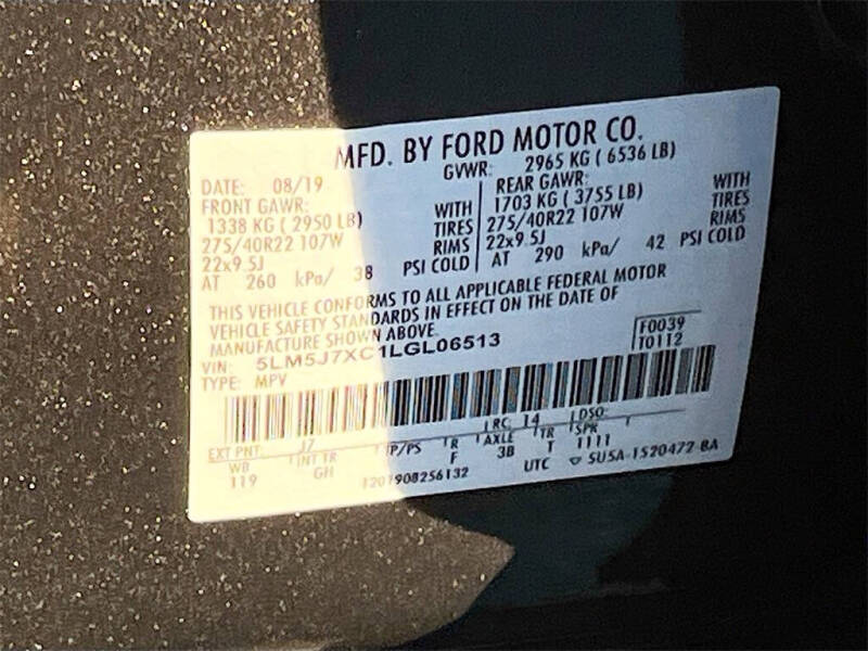 2020 Lincoln Aviator Reserve