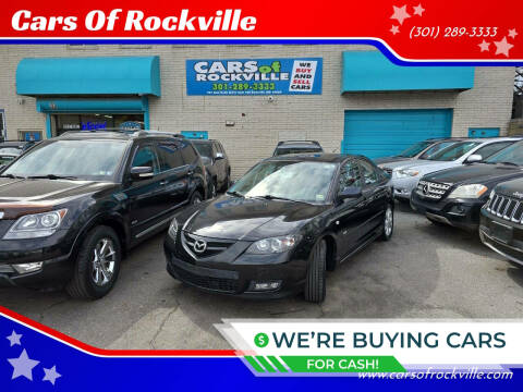 2008 Mazda MAZDA3 for sale at Cars Of Rockville in Rockville MD