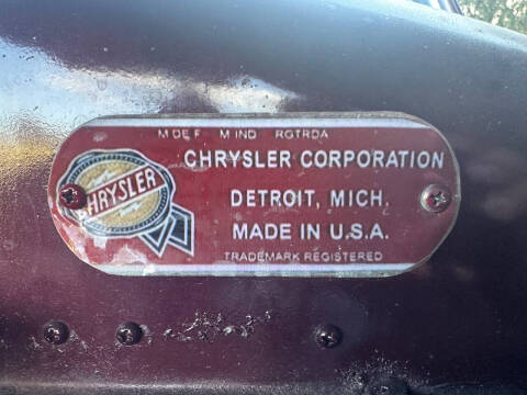 1949 Chrysler Windsor