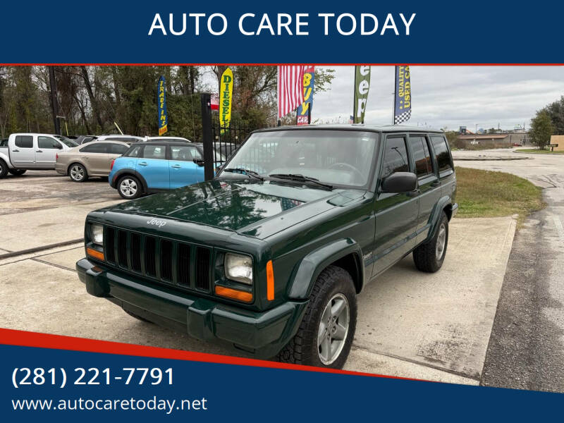 1999 Jeep Cherokee for sale at AUTO CARE TODAY in Spring TX