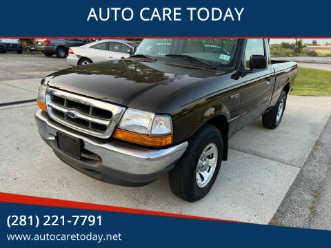 2000 Ford Ranger for sale at AUTO CARE TODAY in Spring TX
