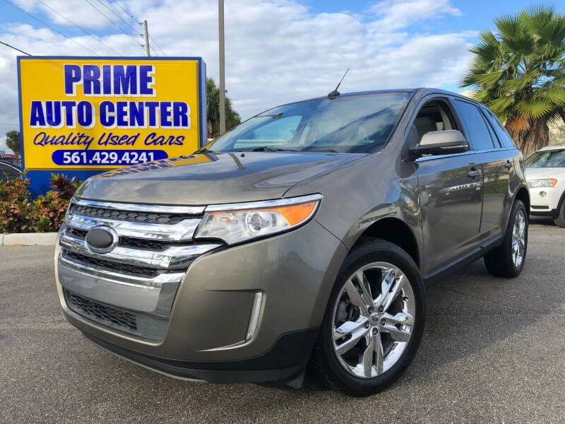 2013 Ford Edge for sale at PRIME AUTO CENTER in Palm Springs FL