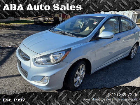 2012 Hyundai Accent for sale at ABA Auto Sales in Bloomington IN