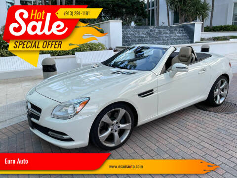2012 Mercedes-Benz SLK for sale at Euro Auto in Overland Park KS