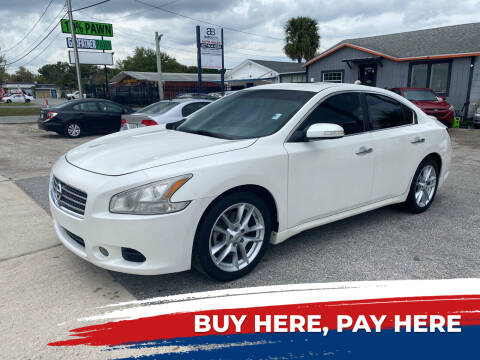 2010 Nissan Maxima for sale at AUTOBAHN MOTORSPORTS INC in Orlando FL