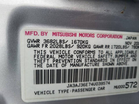 2004 Mitsubishi Lancer LS