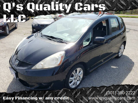 2009 Honda Fit for sale at Q's Quality Cars LLC in Capitol Heights MD