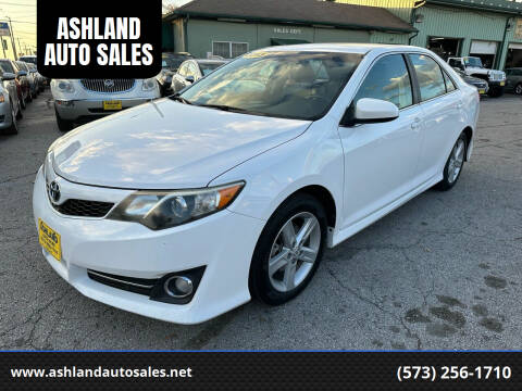 2013 Toyota Camry for sale at ASHLAND AUTO SALES in Columbia MO