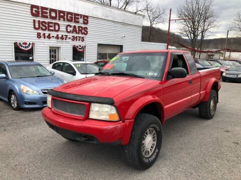2001 GMC Sonoma for sale at George's Used Cars Inc in Orbisonia PA