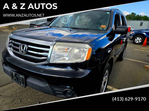 2014 Honda Pilot for sale at A & Z AUTOS in Westfield MA