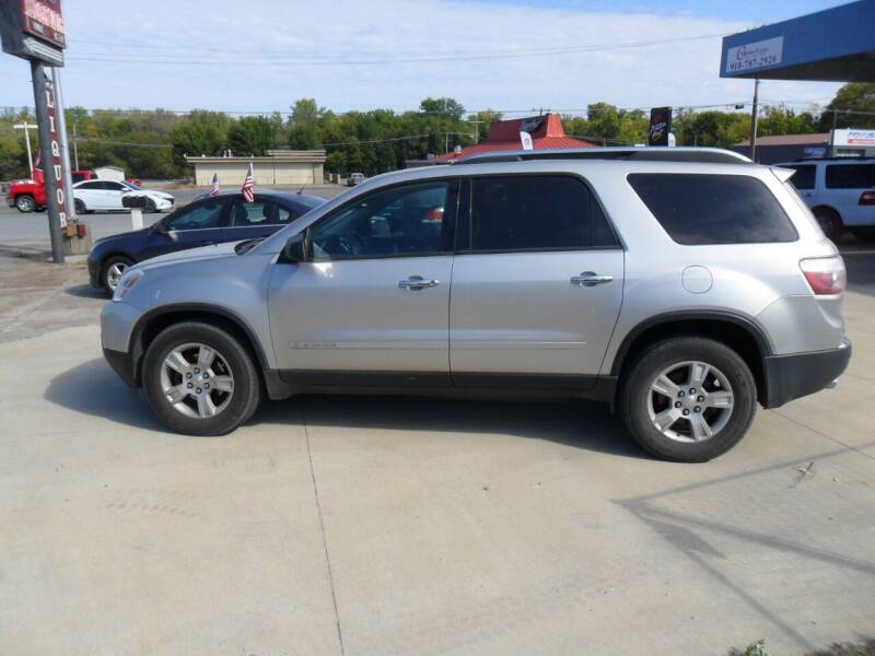2008 GMC Acadia for sale at C MOORE CARS in Grove OK