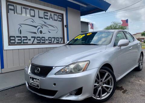 2008 Lexus IS 250 for sale at AUTO LEADS in Pasadena TX