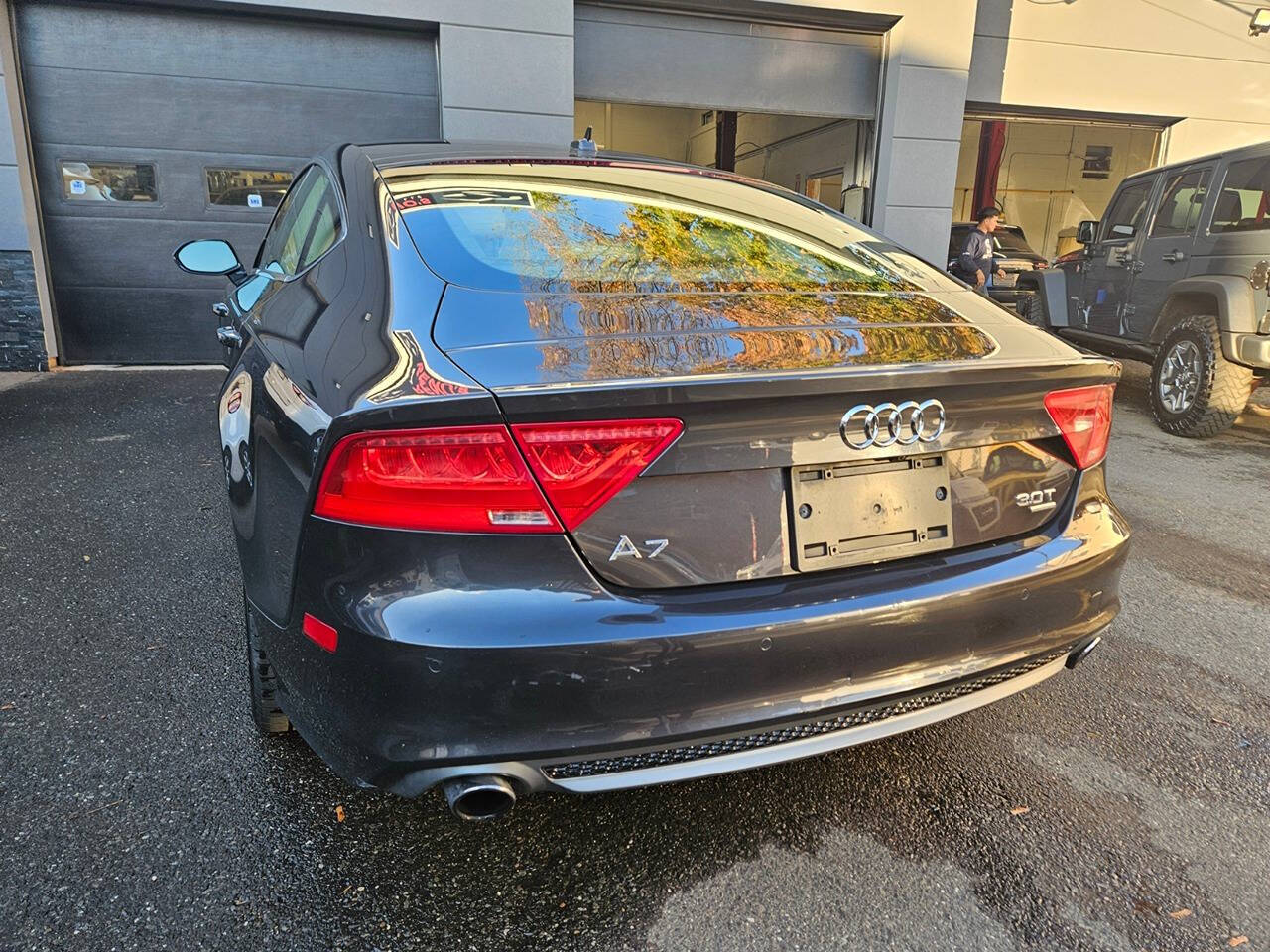 2014 Audi A7 for sale at RENOS AUTO SALES LLC in Waterbury, CT