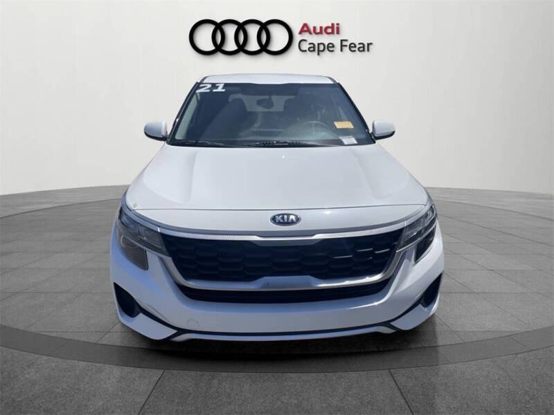 Used 2021 Kia Seltos LX with VIN KNDEPCAA9M7173619 for sale in Wilmington, NC