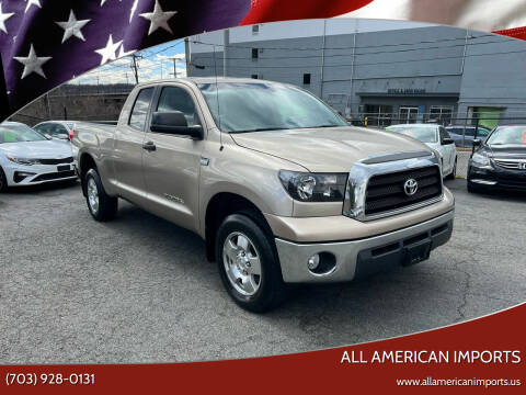 2008 Toyota Tundra for sale at All American Imports in Alexandria VA