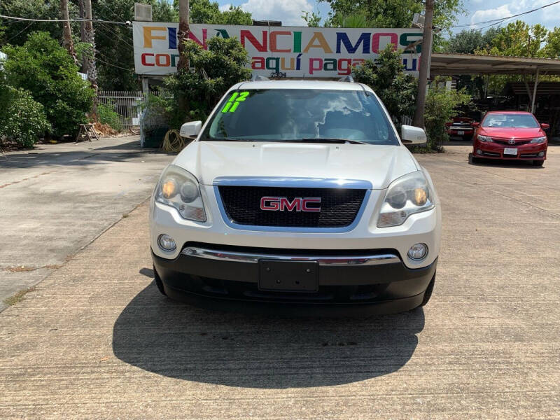 2012 GMC Acadia for sale at De La Paz Auto Sales Inc. in Houston TX