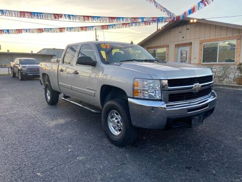 2007 Chevrolet Silverado 2500HD for sale at The Trading Post in San Marcos TX