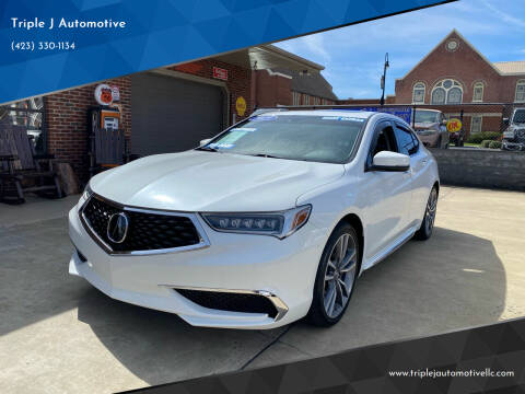 2019 Acura TLX for sale at Triple J Automotive in Erwin TN