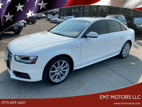 2015 Audi A4 for sale at EMT MOTORS LLC in Portland OR
