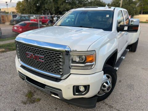 2015 GMC Sierra 3500HD for sale at M.I.A Motor Sport in Houston TX