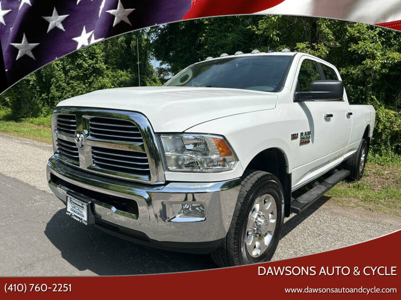 2018 RAM 2500 for sale at Dawsons Auto & Cycle in Glen Burnie MD