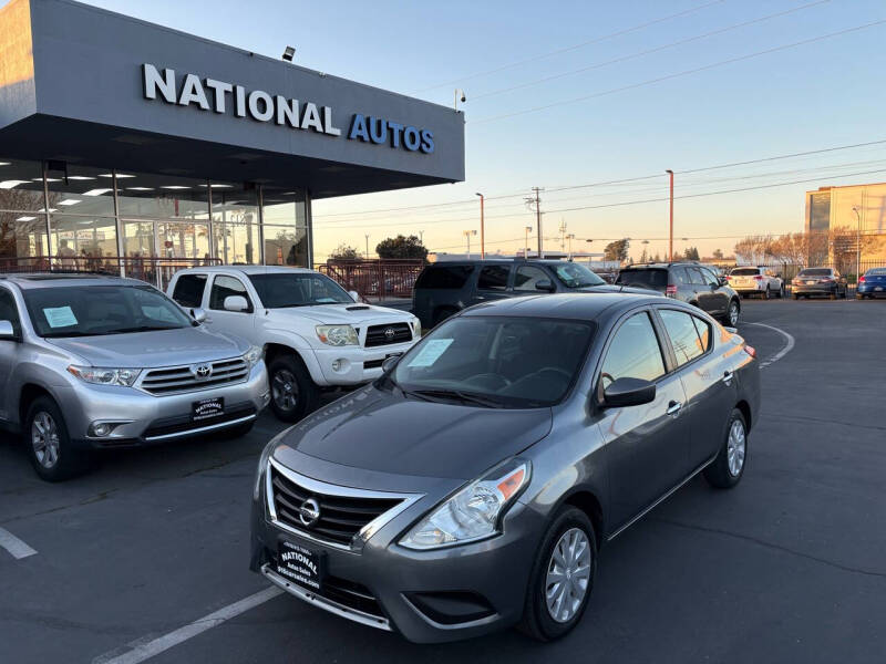 2018 Nissan Versa for sale at National Autos Sales in Sacramento CA