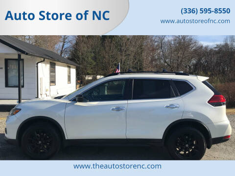 2017 Nissan Rogue for sale at Auto Store of NC in Walkertown NC
