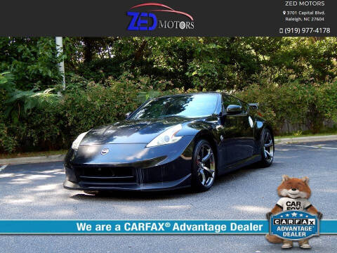 2013 Nissan 370Z for sale at Zed Motors in Raleigh NC