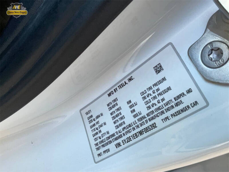 2021 Tesla Model 3 Long Range