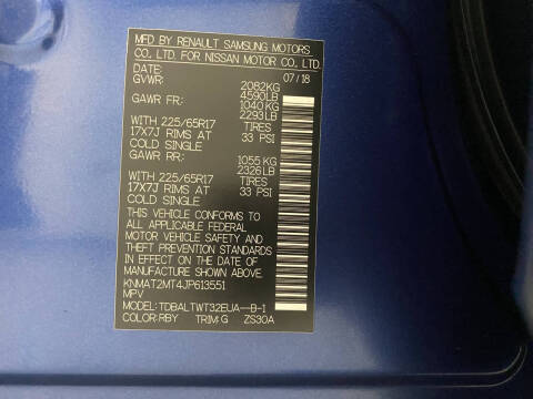 2018 Nissan Rogue SV