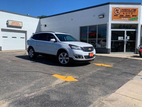 2016 Chevrolet Traverse for sale at HIGHLINE AUTO LLC in Kenosha WI