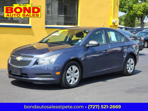 2014 Chevrolet Cruze for sale at Bond Auto Sales in Saint Petersburg FL