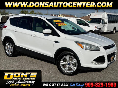 2015 Ford Escape for sale at Dons Auto Center in Fontana CA