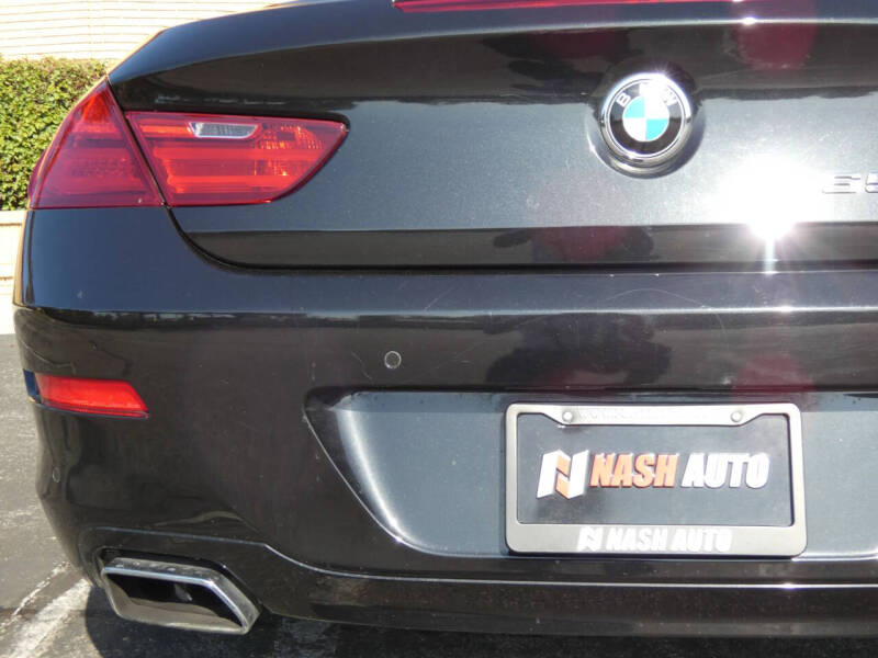 2012 BMW 6 Series 650i