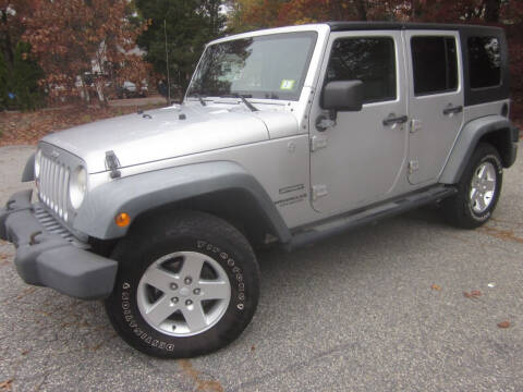 2010 Jeep Wrangler Unlimited for sale at Tewksbury Used Cars in Tewksbury MA