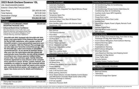 2023 Buick Enclave Essence