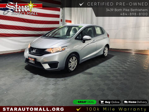 2017 Honda Fit for sale at STAR AUTO MALL 512 in Bethlehem PA