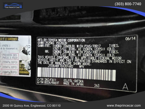 2014 Toyota FJ Cruiser