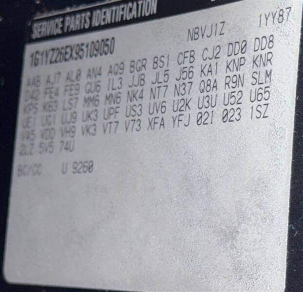 2009 Chevrolet Corvette