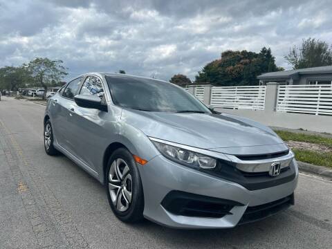 2017 Honda Civic for sale at MIAMI FINE CARS & TRUCKS in Hialeah FL