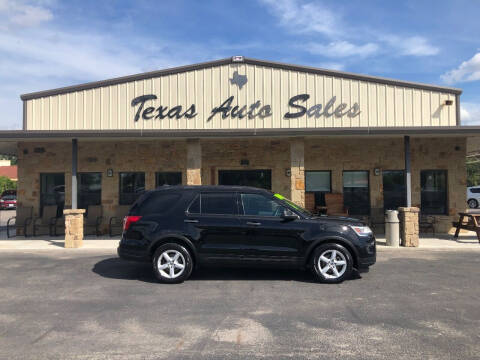 2018 Ford Explorer for sale at Texas Auto Sales in San Antonio TX