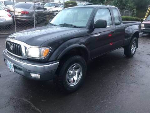 2001 Toyota Tacoma for sale at Chuck Wise Motors in Portland OR