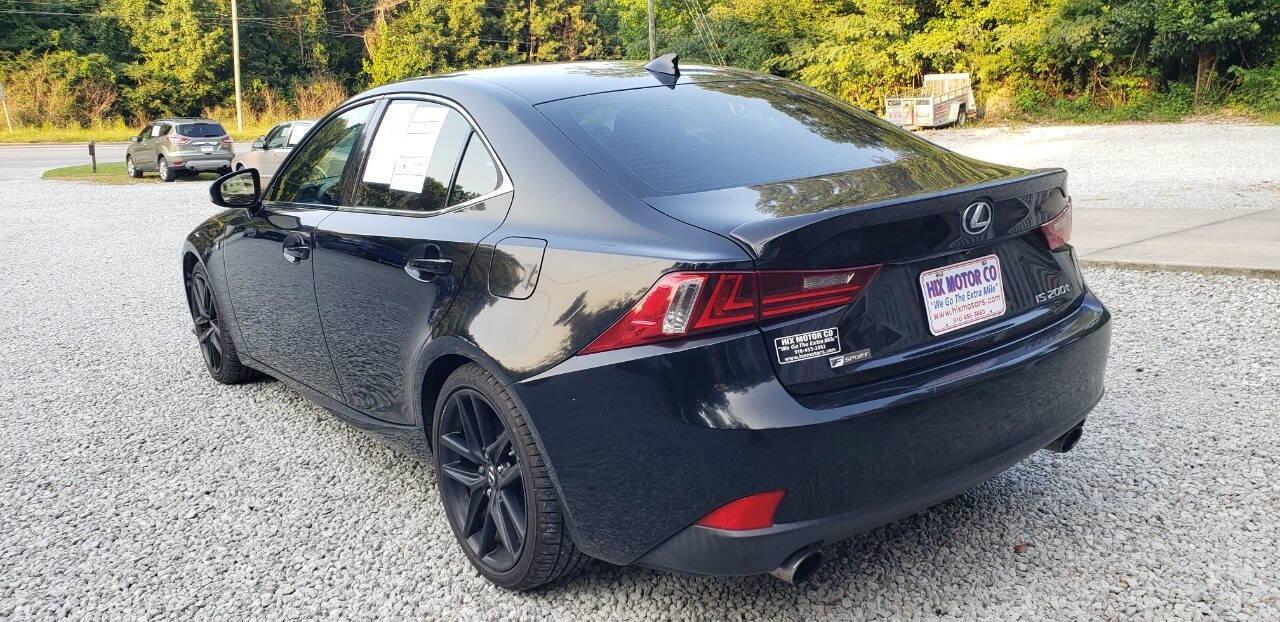 2016 Lexus IS 200t for sale at Hix Motor Co in Jacksonville, NC