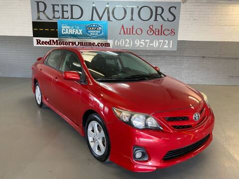 2013 Toyota Corolla for sale at REED MOTORS LLC in Phoenix AZ