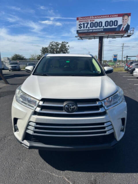 2019 Toyota Highlander for sale at Fast Financial Auto Mall in Lakeland, FL