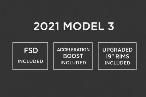 2021 Tesla Model 3 Long Range
