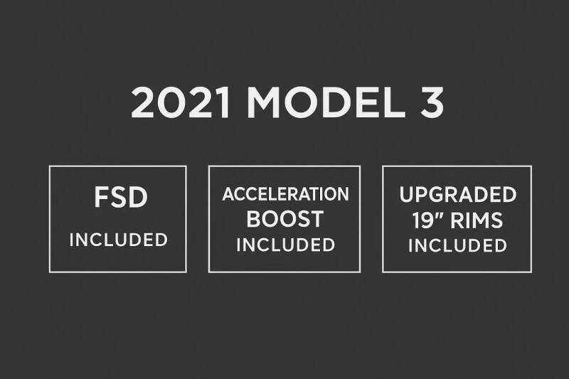 2021 Tesla Model 3 Long Range