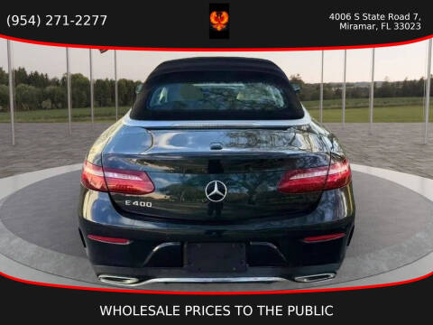 2018 Mercedes-Benz E-Class E 400